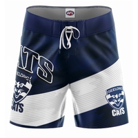Geelong Cats Youths Barrel Board Shorts