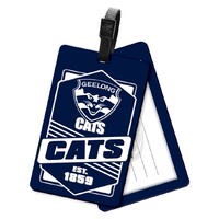 Image of Geelong Cats Rubber Luggage Tag