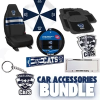 Geelong Cats Deluxe Car Accessories Bundle