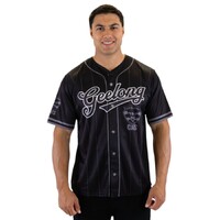 Geelong Cats Blackout Baseball Shirt