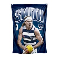 Image of Geelong Cats Bailey Smith Wall Flag