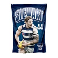 Geelong Cats Tom Stewart Wall Flag