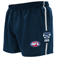 Geelong Cats Mens Logo Footy Shorts