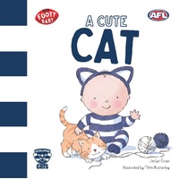 AFL Footy Baby Book - A Cute Cat