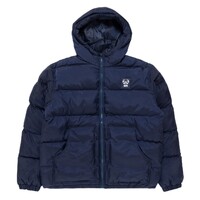 Geelong Cats Mens Hooded Puffa Jacket