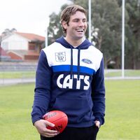 Geelong Cats Throwback Pullover Hood