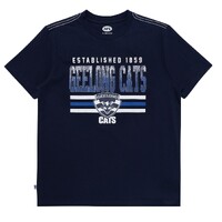 Geelong Cats Youths Sketch Tee