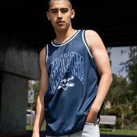 Geelong Cats Mens Basketball Singlet