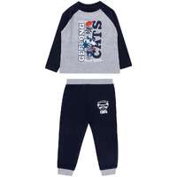 Geelong Cats Kids Raglan Cuffed PJ Set