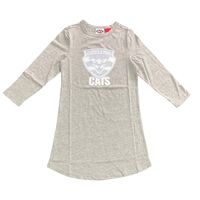 Image of Geelong Cats Girls Long Sleeve Night Dress