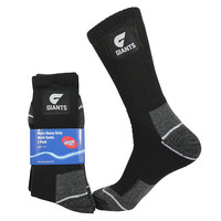 GWS Giants Mens Work Socks Pack of 2