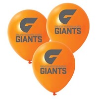 Image of GWS Giants Printed Balloons