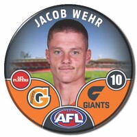 GWS Giants 2025 Player Pin Badge - WEHR