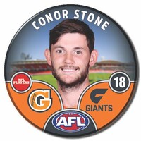 GWS Giants 2025 Player Pin Badge - STONE