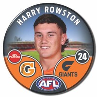 GWS Giants 2025 Player Pin Badge - ROWSTON