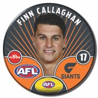 GWS Giants 2026 Player Pin Badge - CALLAGHAN