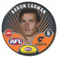 GWS Giants 2026 Player Pin Badge - CADMAN