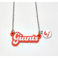 GWS Giants Script Necklace