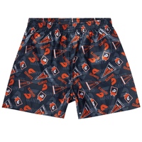 GWS Giants Adults Satin Boxer Shorts