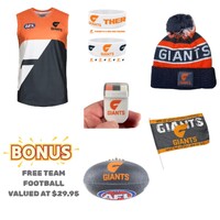 Greater Western Sydney Giants Kids Game Day Bundle