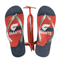 GWS Giants Boomerangz Thongs w/extra Straps