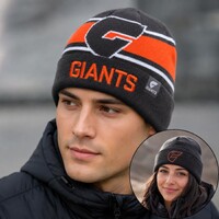 Image of GWS Giants Transform Reversible Beanie