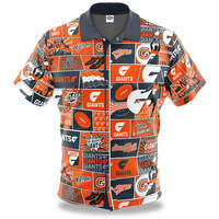 GWS Giants Pop Art Button Up Shirt