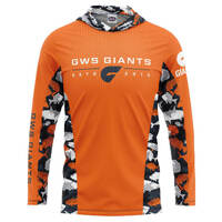 GWS Giants Adults Hooded Fishing Shirt