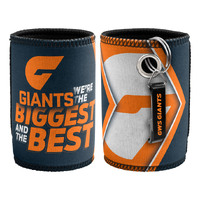 GWS Giants Stubby Holder with Opener