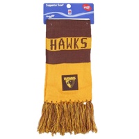 Image of Hawthorn Hawks Traditional Bar Scarf