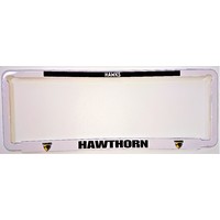 Image of Hawthorn Hawks Car Number Plate Surrounds Set of 2