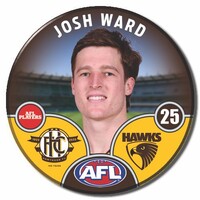 Hawthorn Hawks 2025 Player Pin Badge - WARD