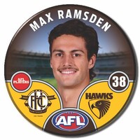Hawthorn Hawks 2025 Player Pin Badge - RAMSDEN