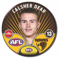 Hawthorn Hawks 2026 Player Pin Badge - DEAR