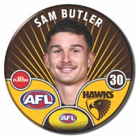 Hawthorn Hawks 2026 Player Pin Badge - BUTLER