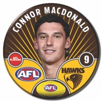 Hawthorn Hawks 2026 Player Pin Badge - MACDONALD, C