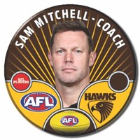 Hawthorn Hawks 2026 Coach Pin Badge - S.MITCHELL