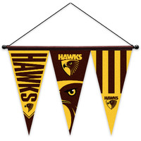 Hawthorn Hawks Set of 3 Pennants