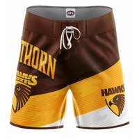 Hawthorn Hawks Youths Barrel Board Shorts