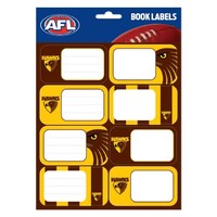 Hawthorn Hawks School Book Labels