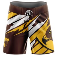 Hawthorn Hawks Adults Ignition Board Shorts