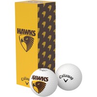 Hawthorn Hawks Golf Balls 3-Pack