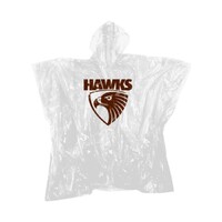 Hawthorn Hawks Plastic Poncho