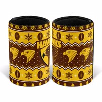 Image of Hawthorn Hawks Christmas Stubby Holder
