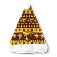 Image of Hawthorn Hawks Christmas Santa Hat
