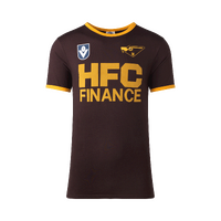 Hawthorn Hawks Mens HFC Brown Throwback Tee