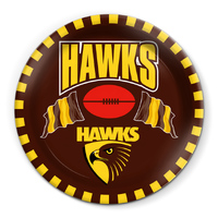 Hawthorn Hawks Melamine Snack Plate