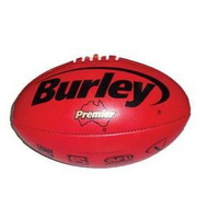 Leather Premier Red Full Size Football