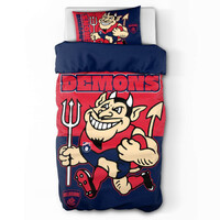 Melbourne Demons Single Doona Cover