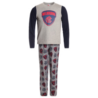 Melbourne Demons Youths Long Sleeve Pyjama Set